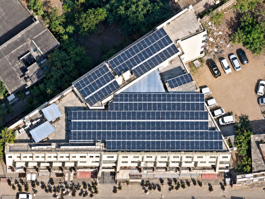 Gati Diagnostic rooftop solar plant, Sikar